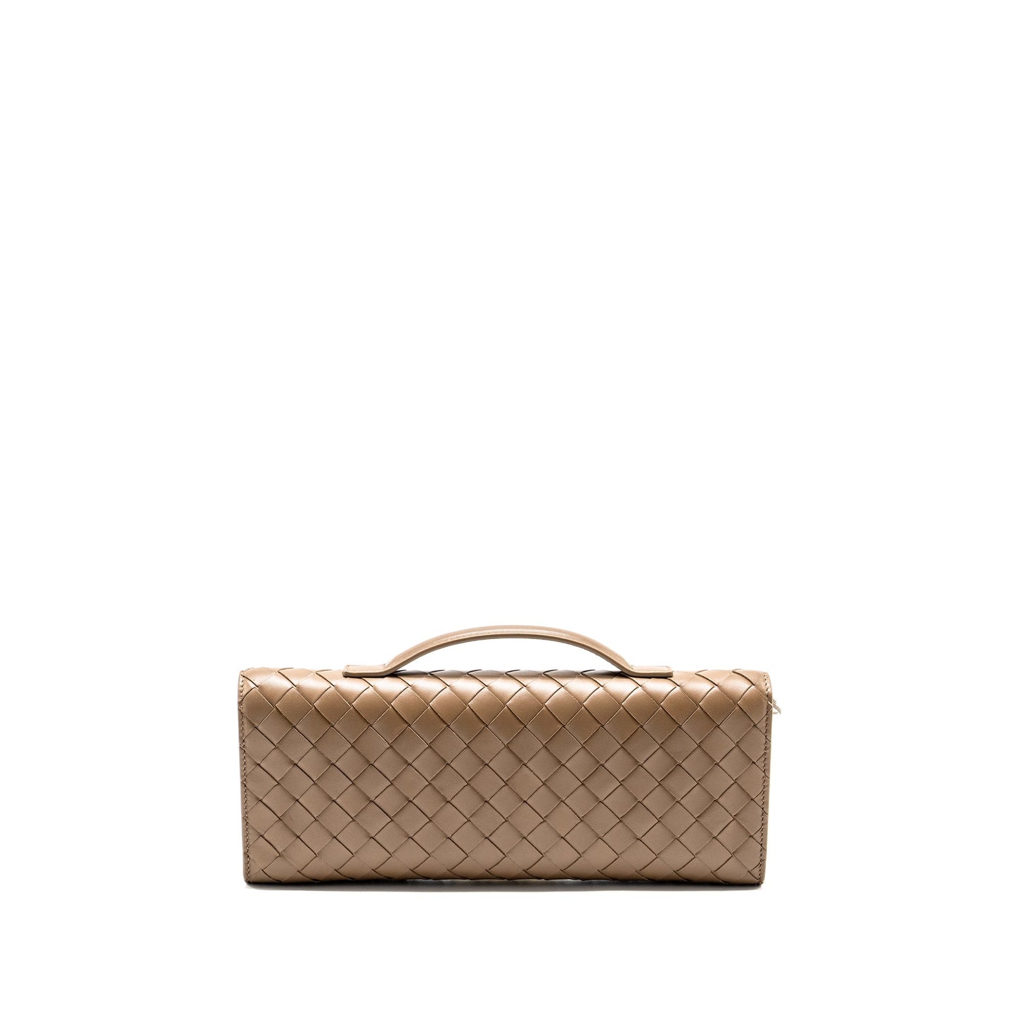 Bottega Veneta Andiamo Clutch Lambskin Pinecone