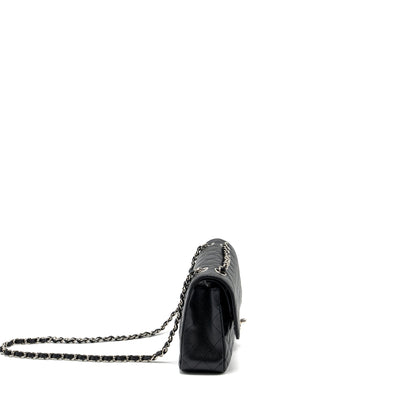 Chanel Medium Classic Double Flap Bag Caviar Black SHW