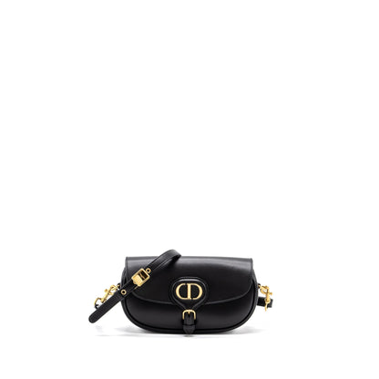 Dior Bobby east-west Purse box calfskin black