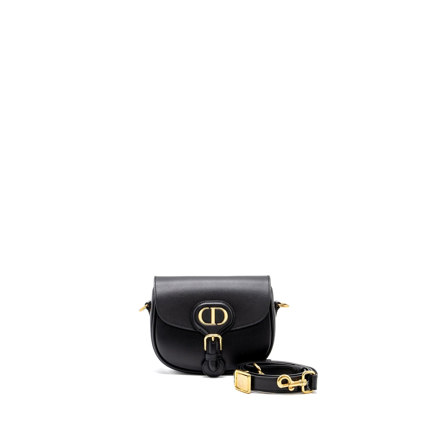 Dior Small Bobby Purse Box Calfskin Black
