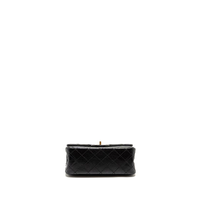 Chanel Mini 2.55 Reissue Aged Calfskin Black GHW