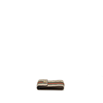 GUCCI x BALENCIAGA The Hacker Project Phone Crossbody Purse Canvas/Leather Brown/Multicolour