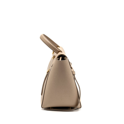 Celine Mini Belt Purse Calfskin Light Taupe