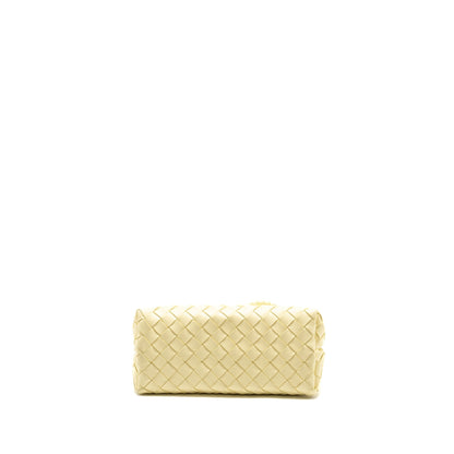 Bottega Veneta Small Andiamo Purse Lambskin Light Yellow