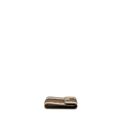 GUCCI x BALENCIAGA The Hacker Project Phone Crossbody Purse Canvas/Leather Brown/Multicolour