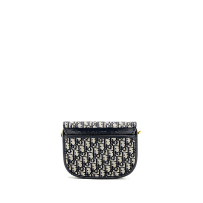 Dior Medium Bobby Purse Blue Dior Oblique Jacquard