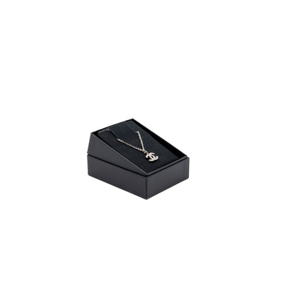 CHANEL CC LOGO NECKLACE CRYSTAL SHW