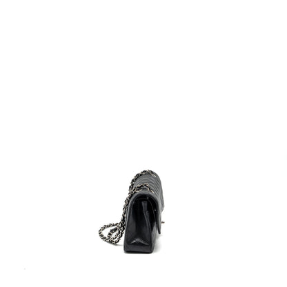Chanel Medium Classic Double Flap Bag Caviar Black SHW