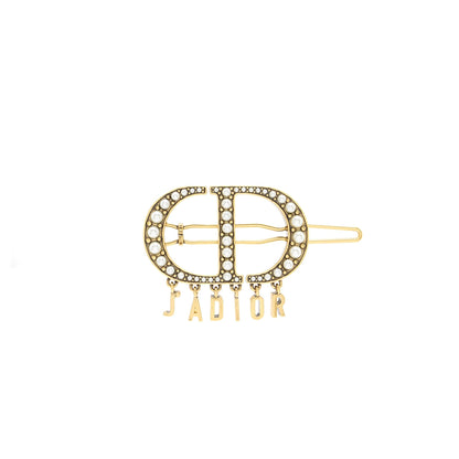 Dior / Jâadior hair clip with pearl