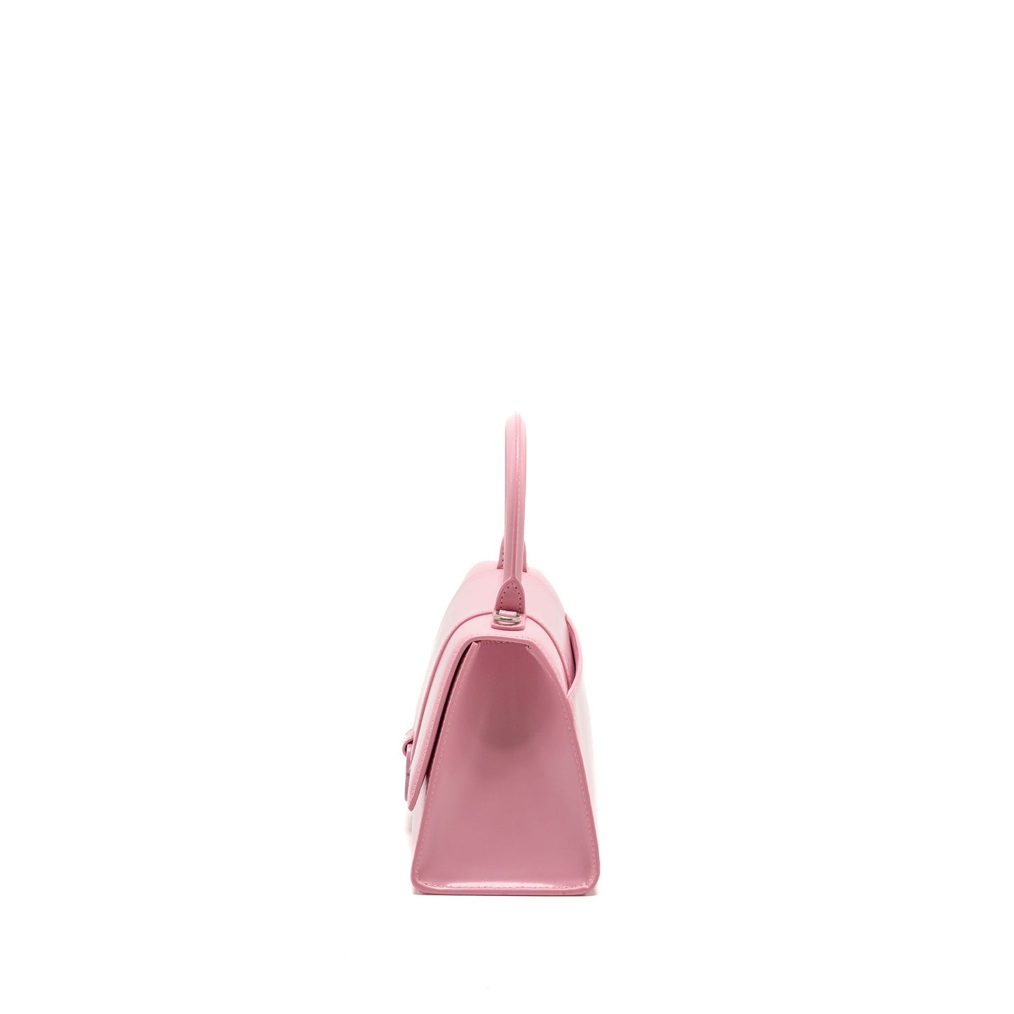 Balenciaga Small Hourglass Purse Calfskin Pink