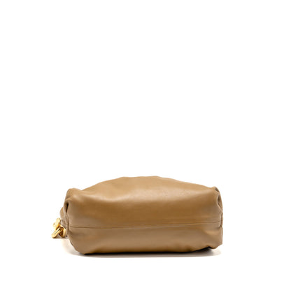 Bottega Veneta Chain Pouch Calfskin Khaki