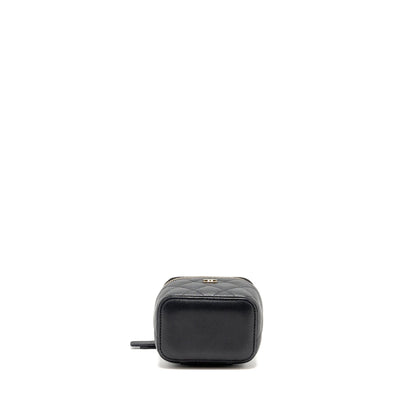 Chanel Classic Small Vanity with Chain Caviar Black LGHW