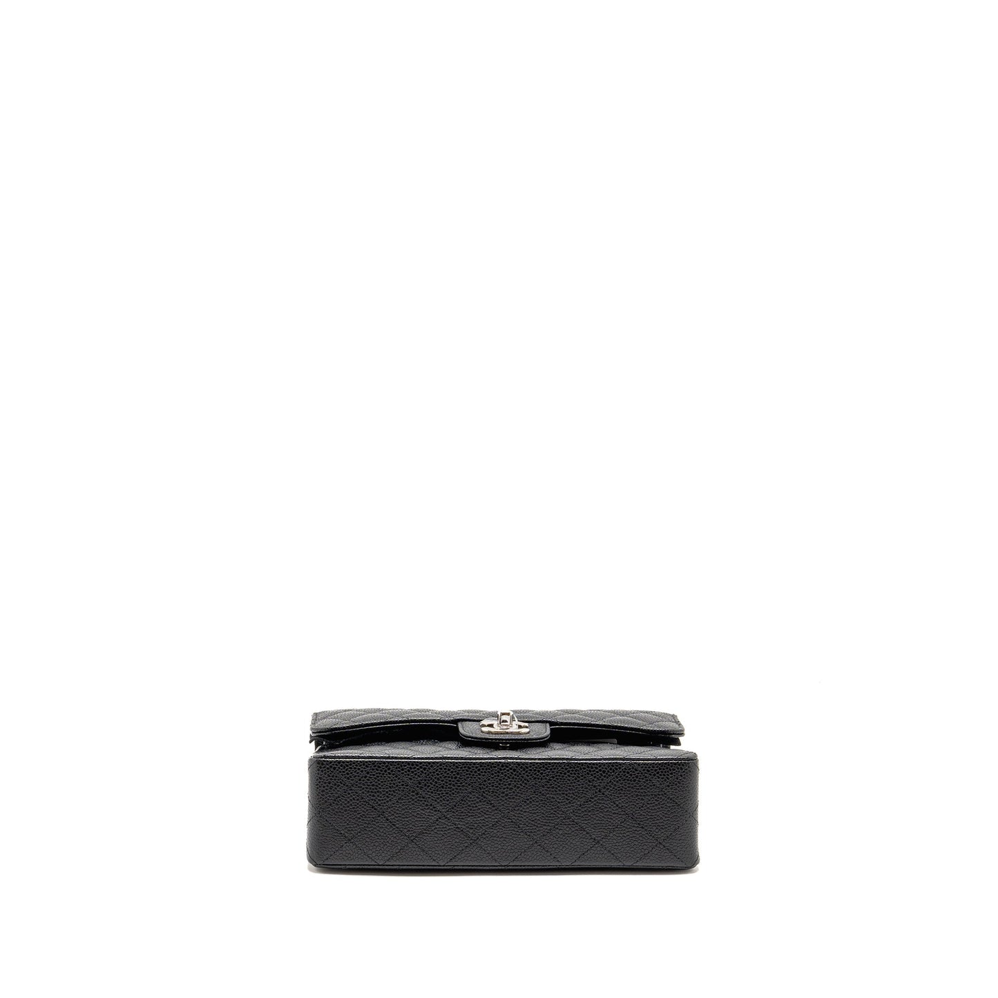Chanel Small Classic Double Flap Bag Caviar Black SHW