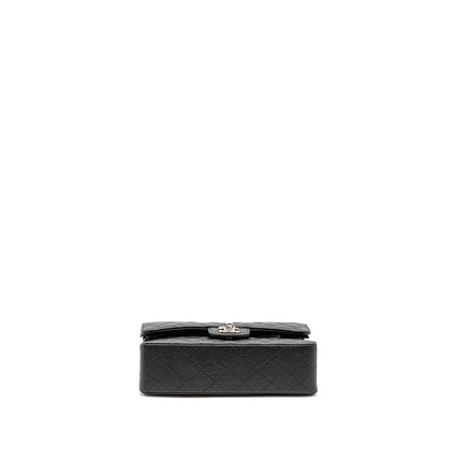 Chanel Small Classic Double Flap Bag Caviar Black SHW
