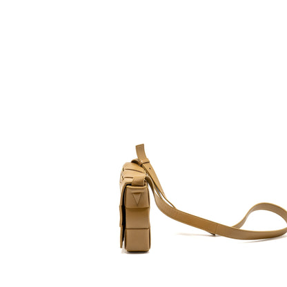 Bottega Veneta Small Cassette Purse Lambskin Caramel