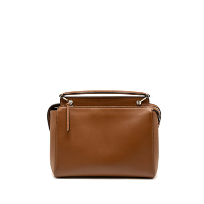 Fendi DotCom Purse Calfskin Brown