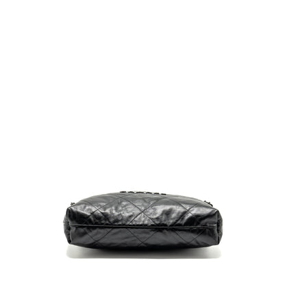 Chanel Medium 22 Bag Calfskin So Black (microchip)