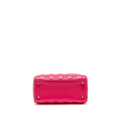 Dior Medium Lady Dior Lambskin Pink
