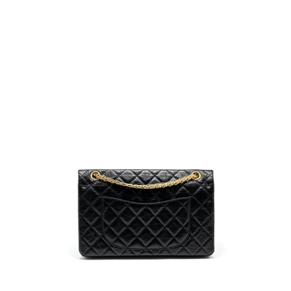 Chanel Large 2.55 Reissue Flap Bag Aged Calfskin Black GHW