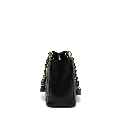 Chanel Grand Shopping Tote Bag Caviar Black GHW