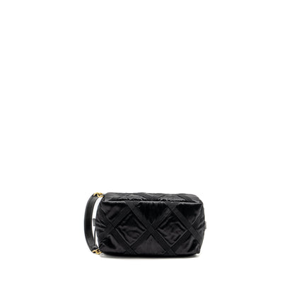 Chanel 22p Travel Pouch leep Mask Nylon Black GHW