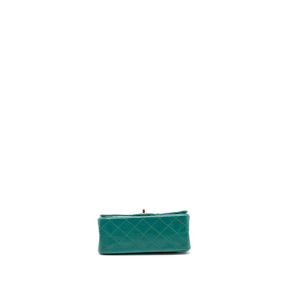 Chanel Mini 2.55 Reissue Flap Bag Calfskin Green GHW