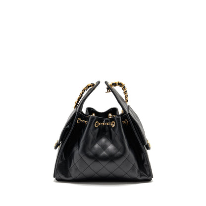 Chanel Small 25 Bag Caviar Black GHW (microchip)