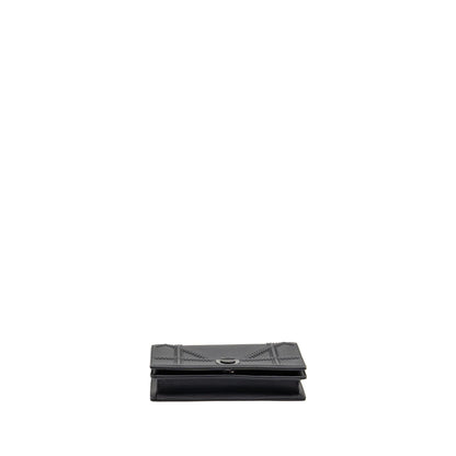 Dior Studded Diorama Wallet on Chain Leather So Black