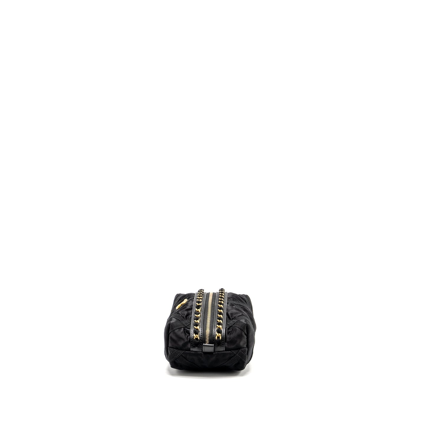 Chanel 22p Travel Pouch leep Mask Nylon Black GHW