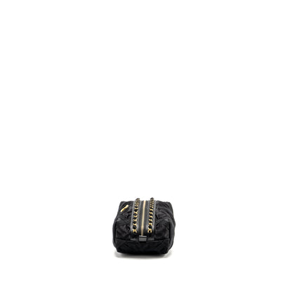 Chanel 22p Travel Pouch leep Mask Nylon Black GHW