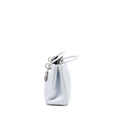 Dior diorissimo tote Purse grained calfskin light grey