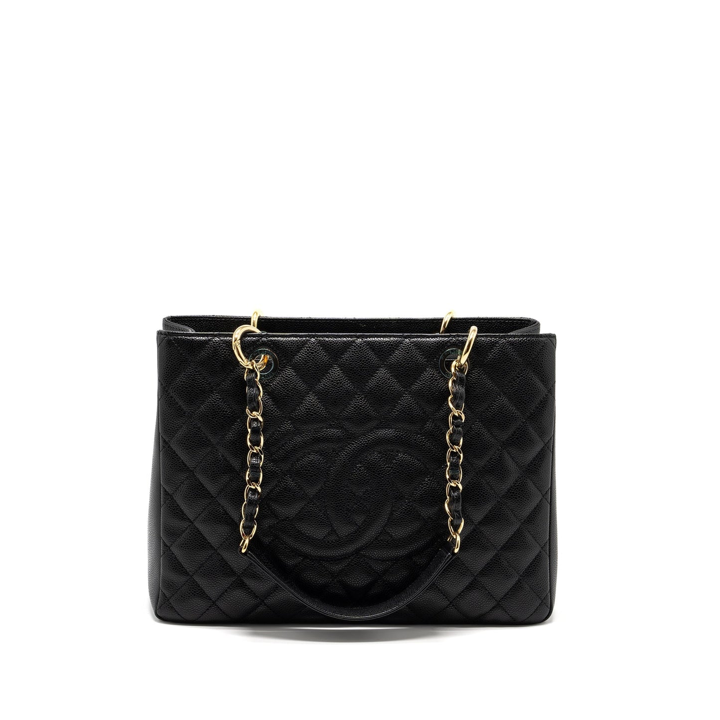 Chanel Grand Shopping Tote Bag Caviar Black GHW