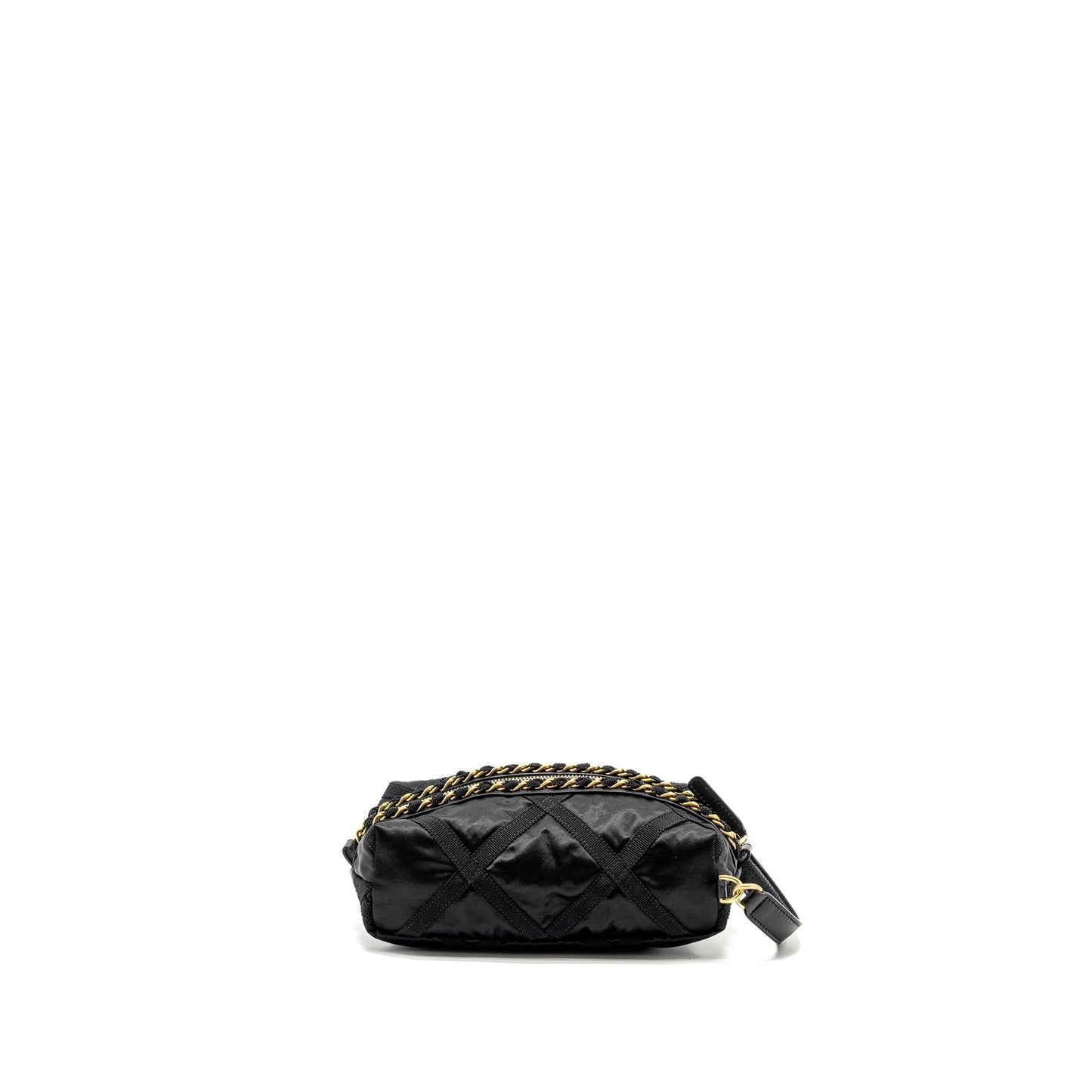 Chanel 22p Travel Pouch leep Mask Nylon Black GHW