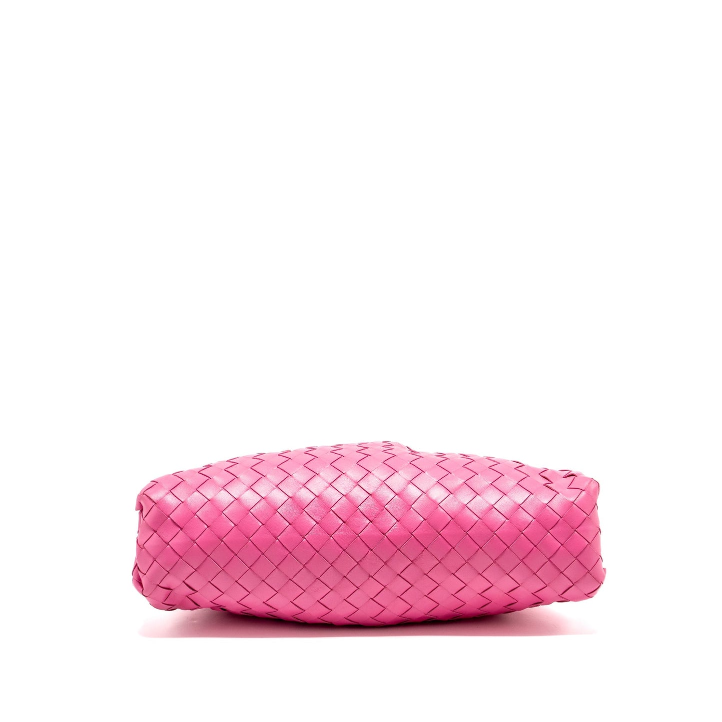 Bottega Veneta Intrecciato Pouch Leather Pink