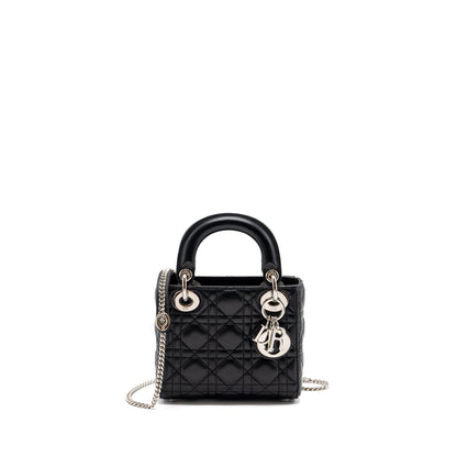 Dior Mini Lady Dior Lambskin Black