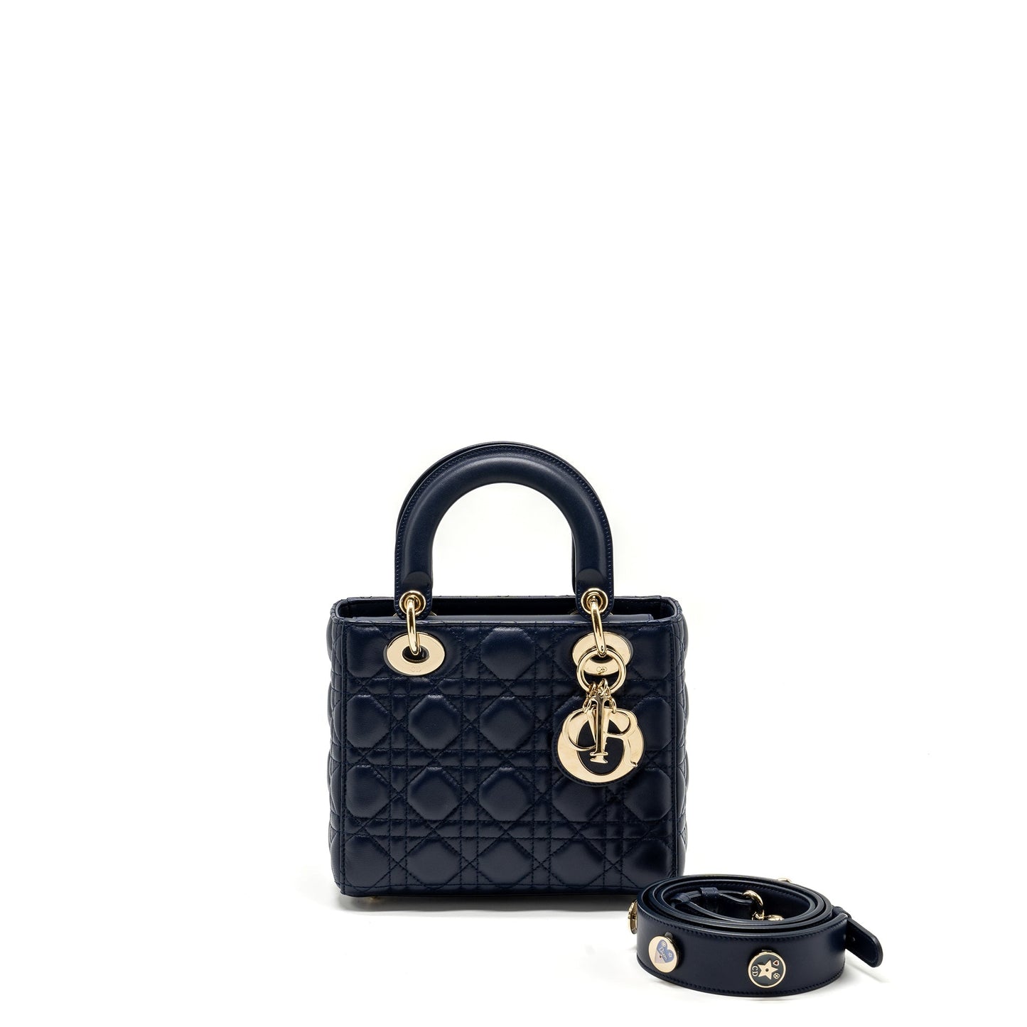 Dior Small My abc lady dior lambskin navy