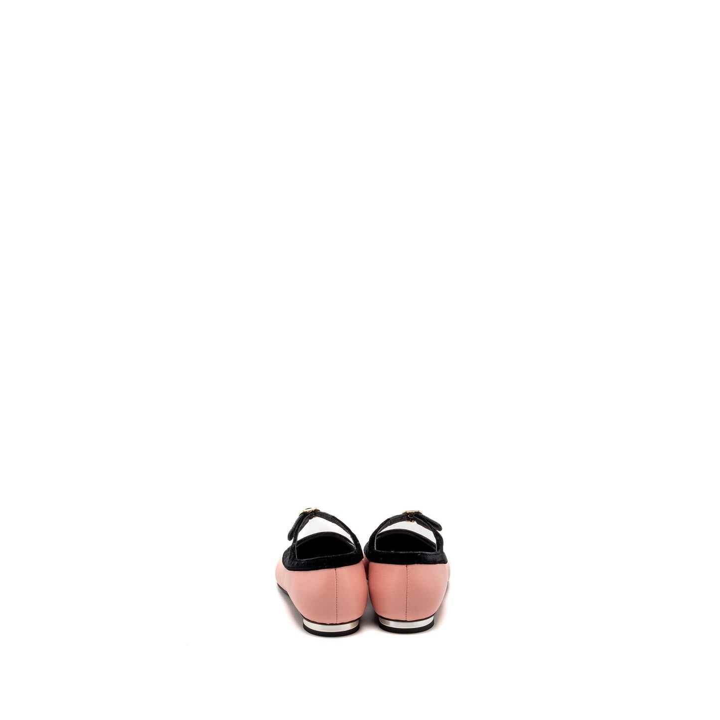 Chanel size 36.5 merry Janeâs shoes pink / black