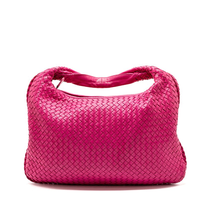 Bottega veneta intrecciato large Mini Purse Nappa pink