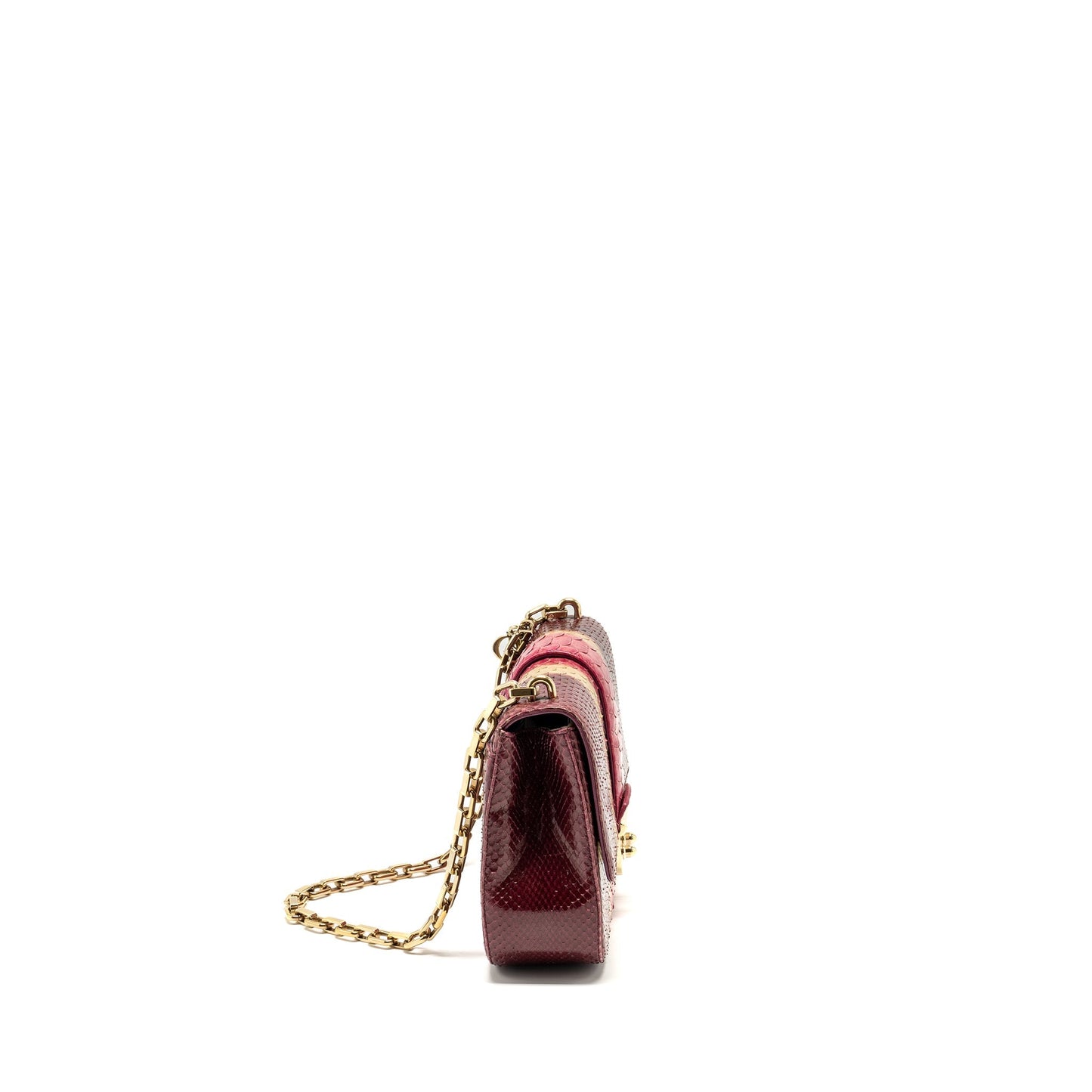 Miss Dior Medium Flap Purse Python Multicolour