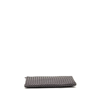 Bottega Veneta Intrecciato Clutch Leather Brown
