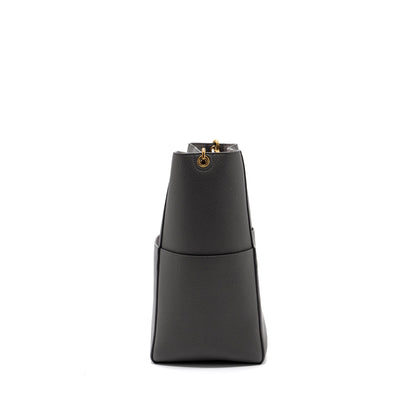 Celine Sangle Bucket Grained Calfskin Grey