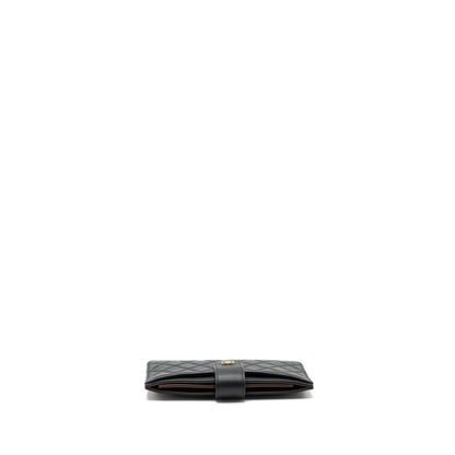Chanel Clutch Wallet Caviar Black LGHW