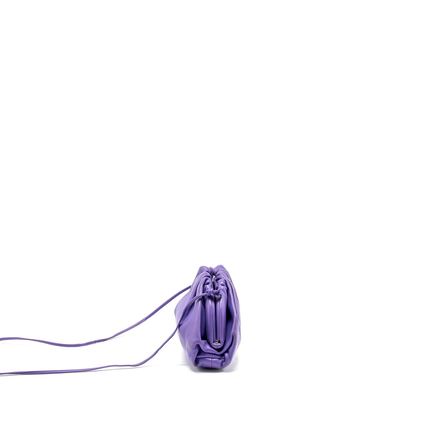 Bottega Veneta Mini Pouch Calfskin Purple
