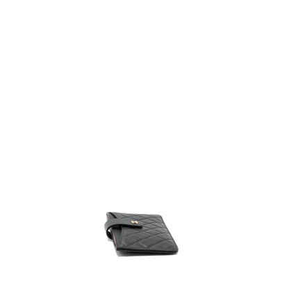 Chanel Clutch Wallet Caviar Black LGHW