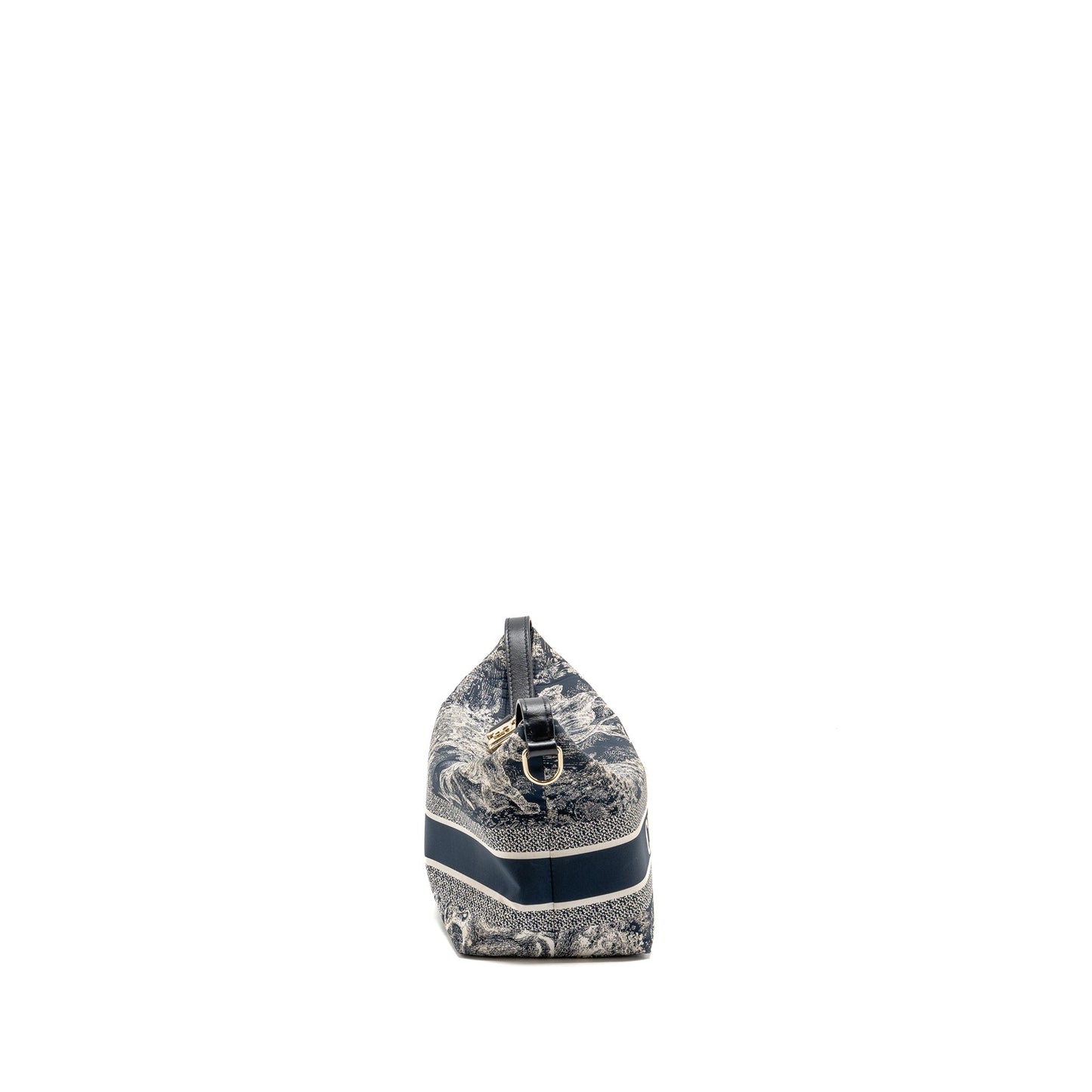Dior Medium DiorTravel Nomad Pouch Toile de Jouy Reverse Technical Fabric Blue