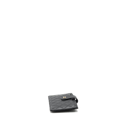 Chanel Clutch Wallet Caviar Black LGHW