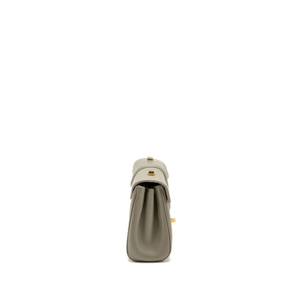 Celine Teen Soft 16 calfskin light olive green