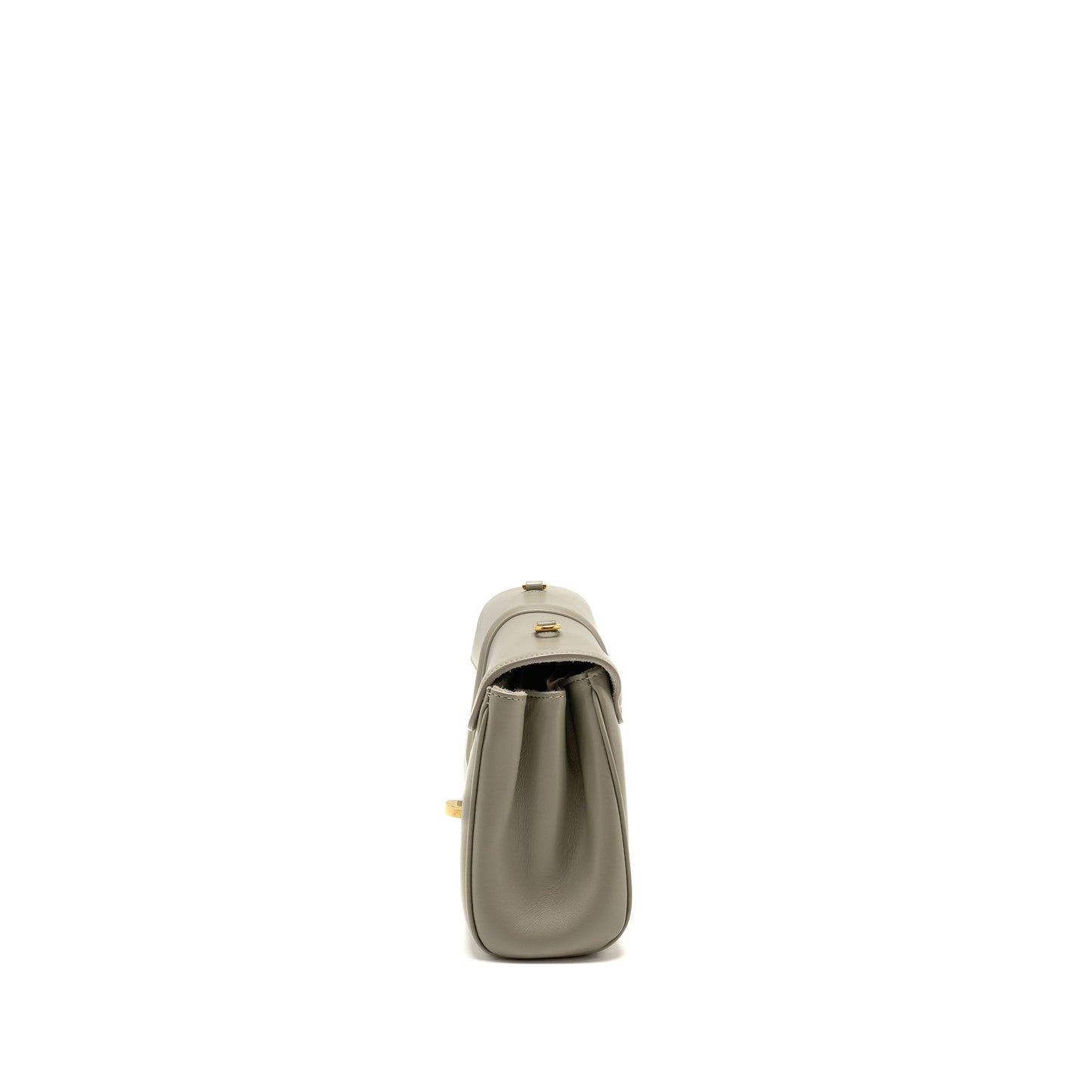 Celine Teen Soft 16 calfskin light olive green