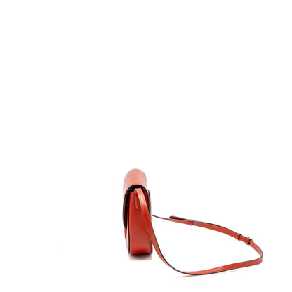 Luxury CELINE Troutteur bag leather red