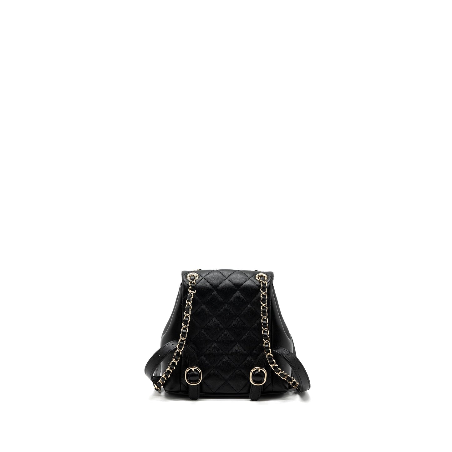 Chanel 23A mini triple pack backpack calfskin black LGHW (microchip )
